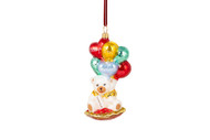 Huras Family Bear With Balloons Ornament  Available for Pre-Order