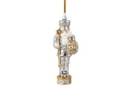 Huras Family Silver And Gold Nutcracker Ornament  Available for Pre-Order