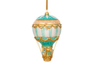 Huras Family Blue And Gold Balloon Delivery Ornament  Available for Pre-Order