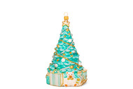 Huras Family Blue And Gold Christmas Tree Ornament  Available for Pre-Order