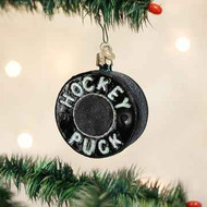 Old World Hockey Puck Ornament Arriving Late Summer