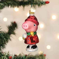 Old World Peppa Pig With Snowball Ornament Arriving Late Summer