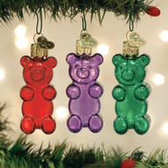 Old World Jelly Bear Set Ornament
