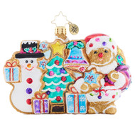 Radko Frosted Friends Ornament