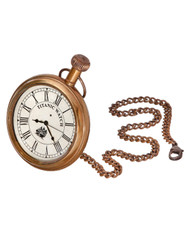 Brass and Glass Pocket Watch Ornament