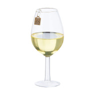 5.5" White Wine Wishes Ornament EC