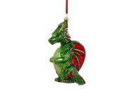 Huras Family Emerald Dragon Ornament