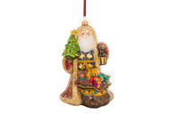 Huras Family 24K Gold Splendid Santa Ornament