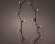 LED Durawise Warm White Battery Operated 192 Count Light Set 47 ft. with Black Wire