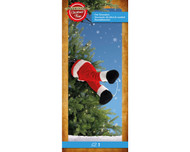 Moving Santa Legs Indoor Red 13.39"