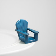 Nora Fleming Chillin Blue Chair Mini