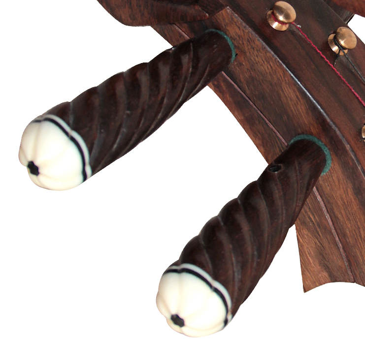 Premium Quality Aged Sandalwood Zhongruan Instrument Chinese Moon Guitar