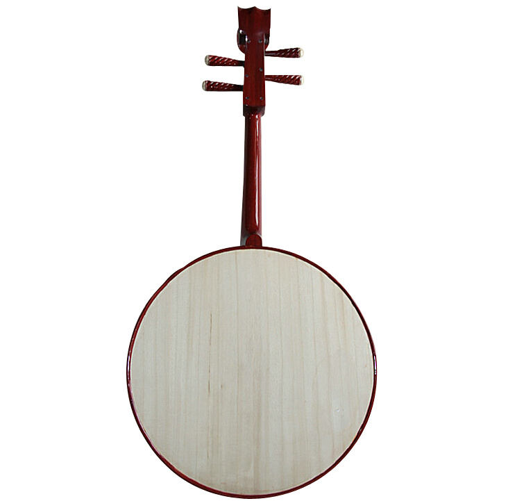 Professional Rosy Sandalwood Zhongruan Instrument Chinese Moon Guitar Ruan