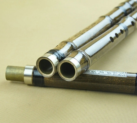 Concert Grade Bamboo Flute Xiao Instrument Chinese Shakuhachi 3 Sections