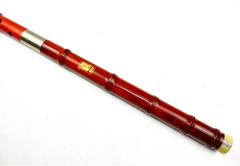 Concert Grade African Purple Sandalwood Flute Xiao Chinese Shakuhachi 3 Sections