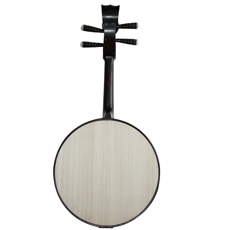 Concert Grade Black Sandalwood Zhongruan Instrument Chinese Mandolin