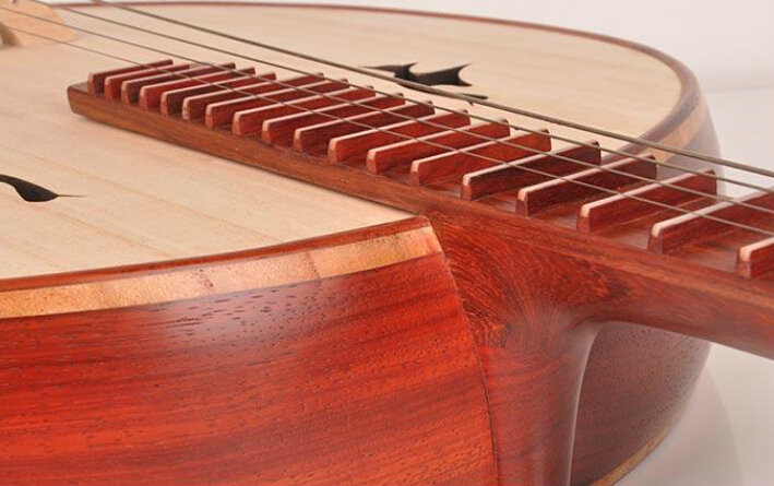 Concert Grade Rosy Sandalwood Da Ruan Instrument Chinese Mandolin Ruan With Accessories