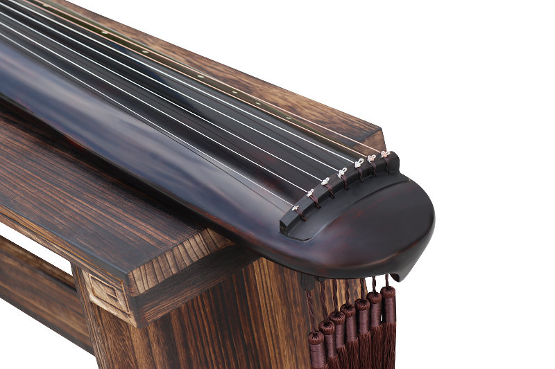 Guqin Zither Instrument professionnel à 7 cordes en bois de sapin ancien 