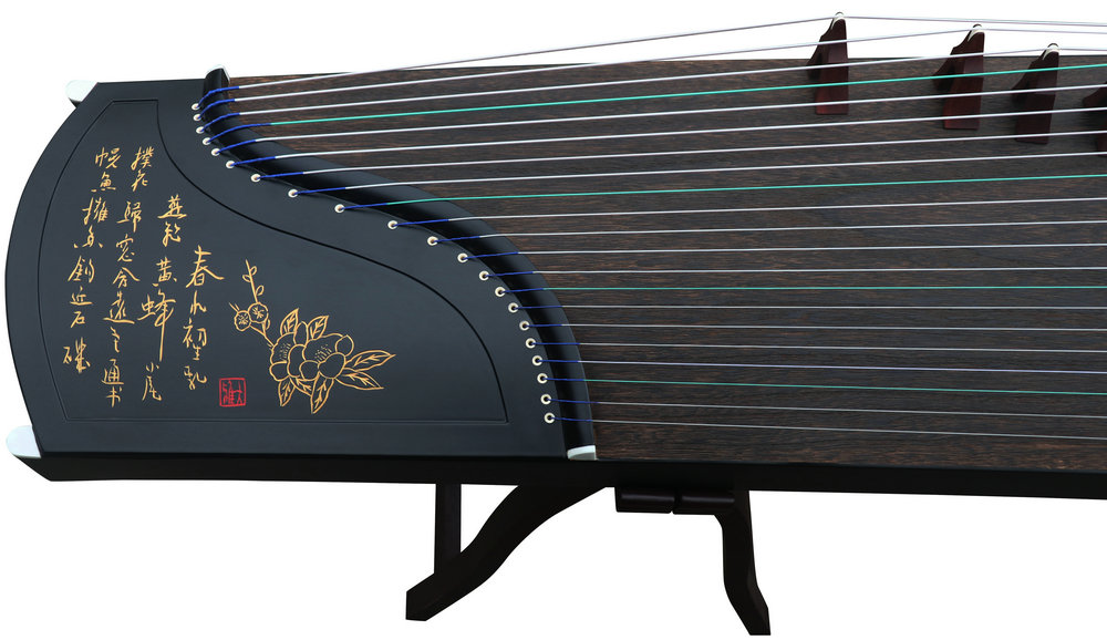 Buy Professional Level Black Sandalwood Guzheng Instrument Chinese Zither