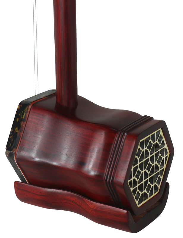 Professional Fine African Purple Sandalwood Erhu Instrument Chinese Violin With Accessories