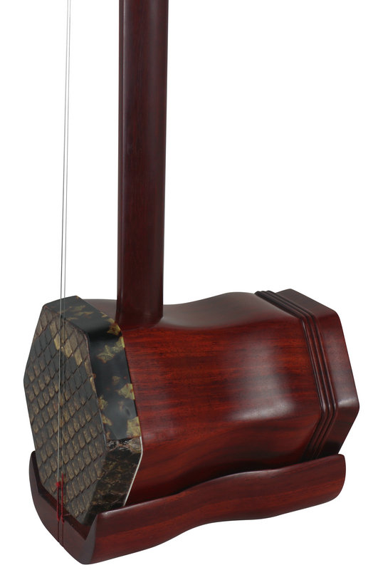 Concert Level African Purple Sandalwood Erhu Instrument Chinese Fiddle With Accessories