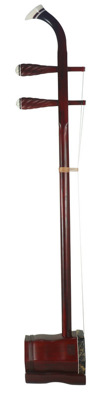 Premium Quality African Purple Sandalwood Erhu Instrument Chinese Violin With Accessories