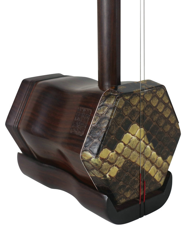 Premium Quality Dragon Carved Ming Qing Dynasty Aged Rosewood Erhu With Accessories