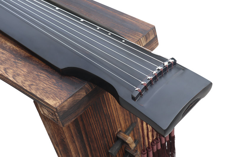 Beginner Level Paulownia Wood Guqin Zither Chinese 7 String Instrument Zhong Ni Style