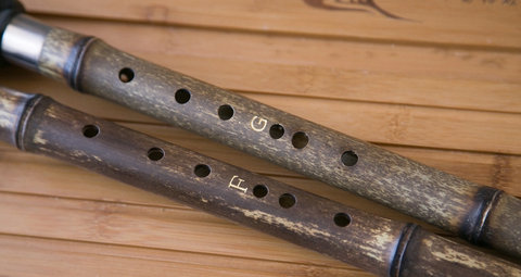 exquisite chinese free reed flute purple bamboo bawu instrument