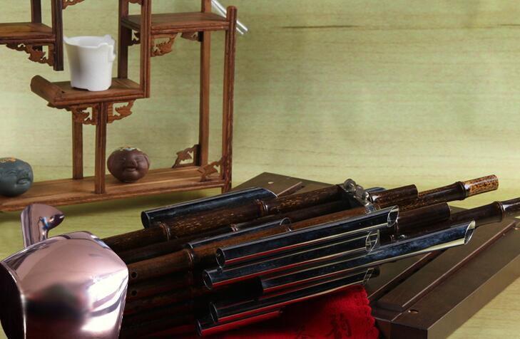 Professional Level Chinese Ancient Instrument Sheng 14 Pipes With Case