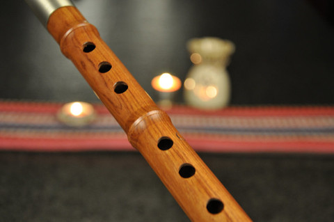 Concert Level Carved Rosewood Flute Xiao Instrument 2 Sections Short Type