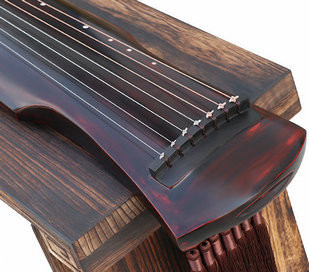 Buy Professional Level Aged Fir Guqin Instrument Chinese 7 String Zither Fu  Xi Type