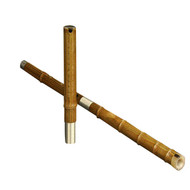 Buy Professional Level Green Sandalwood Flute Xiao Instrument Chinese Shakuhachi 3 Sections