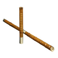 Buy Professional Level Yellow Sandalwood Flute Xiao Instrument Chinese Shakuhachi 3 Sections