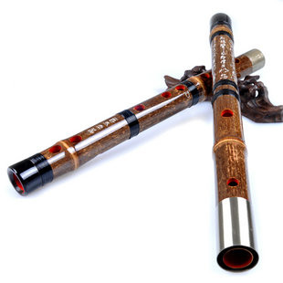 Exquisite Chinese Instrument,Purple Bamboo Flute Dizi,Suitable For All Levels
