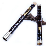 Kaufen Acheter Achat Kopen Buy Concert Grade Chinese Black Sandalwood Flute Dizi Instrument with Accessories