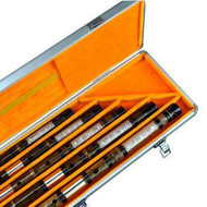 Kaufen Acheter Achat Kopen Buy Professional Level Chinese Purple Bamboo Flute Dizi Instruments Kit with Case