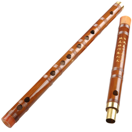 Buy Study Level Chinese Bitter Bamboo Flute Dizi Instrument with Accessories