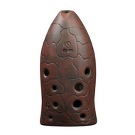 Professional Xun Flute Chinese Ancient Musical Instrument Fish Pattern Ocarina 10 Holes
