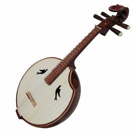 Buy Premium Quality Aged Rosewood Zhongruan Instrument Chinese Moon Guitar