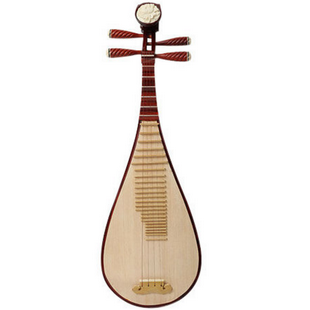 Buy Quality Chinese Travel Size Rosy Sandalwood Pipa Instrument Chinese Lute With Accessories