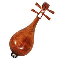 Kaufen Acheter Achat Kopen Buy  Professional High Quality Chinese Carved Sandalwood Liuqin Instrument With Case