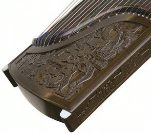 Kaufen Acheter Achat Kopen Buy Professional Dragon Carved Nanmu Guzheng Instrument Chinese Zither Guzheng Zheng