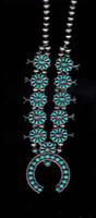 SQUASH BLOSSOM NECKLACE_42 SOLD