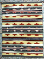 Navajo Indian Made Wide Ruins Textile