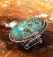 RINGS NAVAJO SILVER TURQUOISE SOLD 