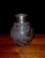 Pottery San Ildefonso Cynthia Starflower PSI184