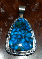 PENDANTS NAVAJO SILVER TURQUOISE G Spencer SOLD