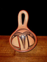 Pottery Hopi Ladle Violet Huma