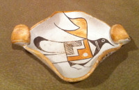 Pottery Acoma Old 1920's Polychrome Pot L Zieu SOLD